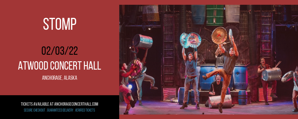 Stomp at Atwood Concert Hall