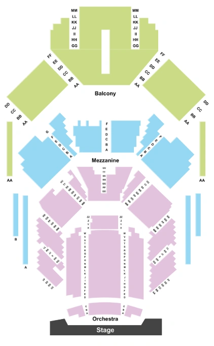 atwood concert hall seating chart